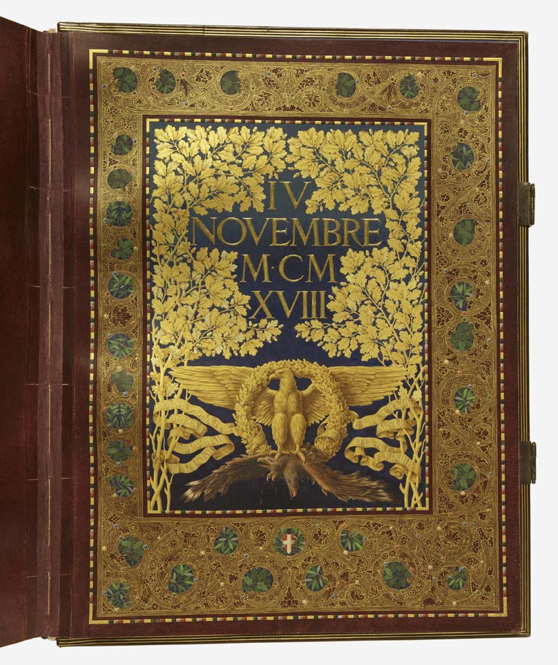 I volumi miniati: restauro e catalogazione di una straordinaria testimonianza d’arte grafica e pittorica della Grande Guerra