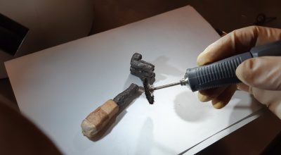 Il restauro di una chiave di epoca romana da Montebelluna (TV)