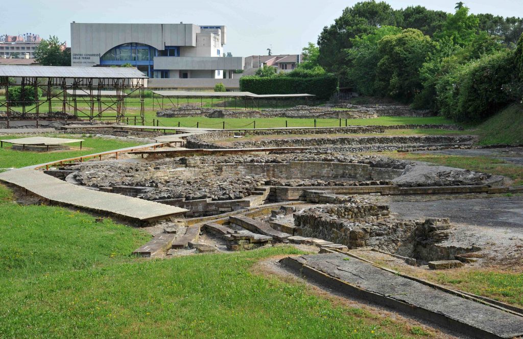 Montegrotto Terme, apertura straordinaria dell’area archeologica con gli scavi del complesso termale