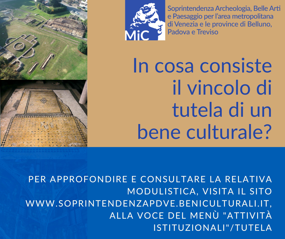 In cosa consiste il vincolo di tutela di un bene culturale? Nel sito web della Soprintendenza un focus sul tema e sulla modulistica relativa all’ufficio vincoli