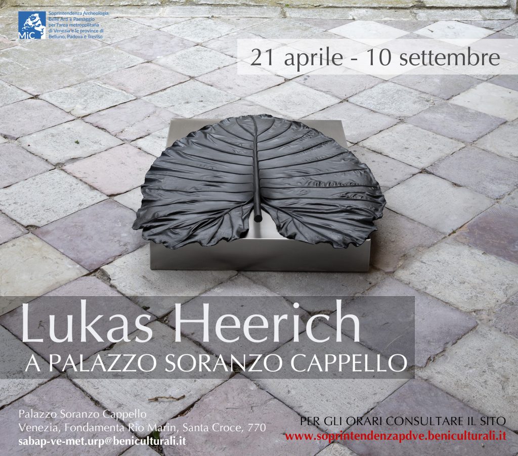 SOSPESA | “Lukas Heerich a Palazzo Soranzo Cappello” a Venezia: il giardino storico, aperto al pubblico, ospita la mostra d’arte contemporanea dell’artista tedesco
