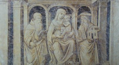 Il ritorno a casa con esposizione al pubblico dell’affresco quattrocentesco con la Madonna con il Bambino tra i santi Antonio Abate e Girolamo a Castelfranco Veneto (Treviso)