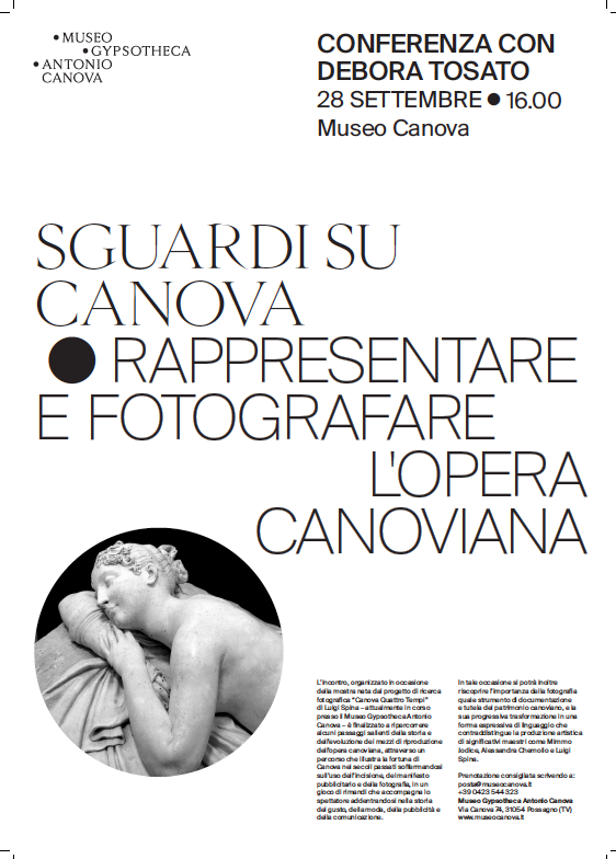 Museo Gypsotheca Antonio Canova | Sguardi su Canova – Rappresentare e fotografare l’opera canoviana
