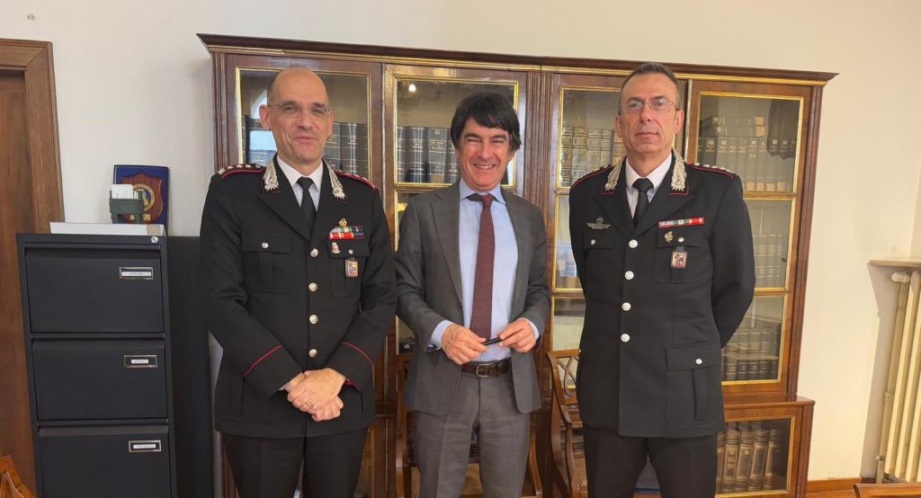Il Soprintendente incontra i vertici del Comando provinciale dei Carabinieri di Treviso per definire le modalità di valorizzazione di Palazzo Zuccareda, riportato al suo splendore dopo un importante lavoro di restauro
