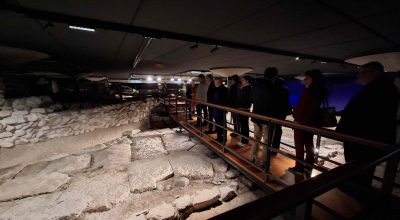 La Soprintendenza e il Comune di Feltre presentano in anteprima alle autorità i lavori di manutenzione straordinaria dell’area archeologica di Piazza Duomo a Feltre (Bl)