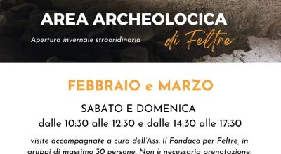 Feltre svela i suoi tesori: l’area archeologica apre gratuitamente in occasione delle Olimpiadi Invernali