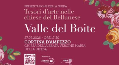 Cortina d’Ampezzo ospita la presentazione del volume “Tesori d’arte nelle chiese del Bellunese. Valle del Boite”, progetto editoriale di valorizzazione nato dall’unione tra Diocesi, Soprintendenza e Provincia di Belluno